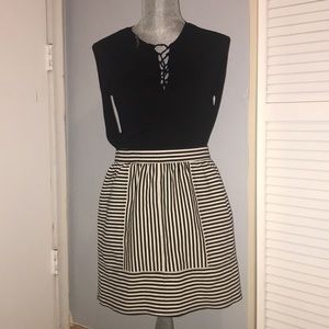 Madewell Striped Skirt